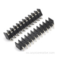 Bloques de terminales de barrera con paso de 9,5 mm, color negro, 11P